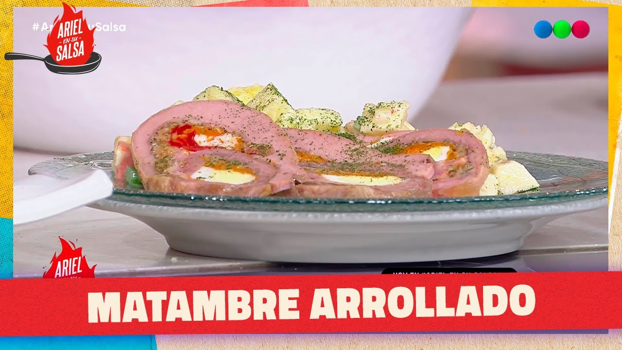 Pan de Miel - Matambre Arrollado y Ensalada - Torta Mousse de Chocolate | ARIEL EN SU SALSA