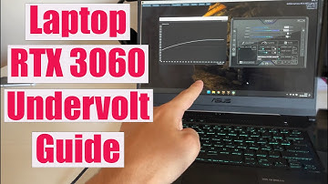 Undervolt your Laptop RTX 3060 for more FPS - Asus TUF F15 Dash