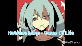 [Nightcore] Game Of Life { Hatsune Miku }