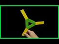 How to make paper boomerang ver 2 | Cách gấp boomerang bằng giấy A4 đơn giản.