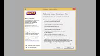 Myob Activation Steps - English