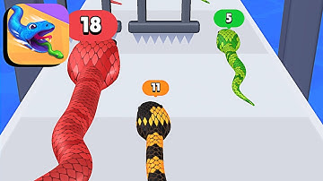 Snake Run Race ​- All Levels Gameplay Android,ios (Levels 25-28)