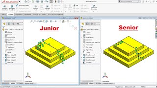 SOLIDWORKS Intersection Curve: Beginner vs. EXPERT Level