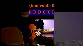 Hypnotic Guitar in Quadruple D Tuning {DDDGCD}