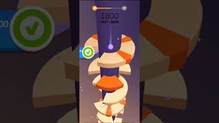 Helix Jump Lvl 36 || Android/IOS || Helix Jump Gameplay #crazypikacyborg #shorts screenshot 1