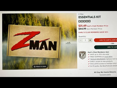 UNBOXING & Rigging the Z-Man ESSENTIALS KIT LIVE!!! #zmanfishing  #bassfishing 