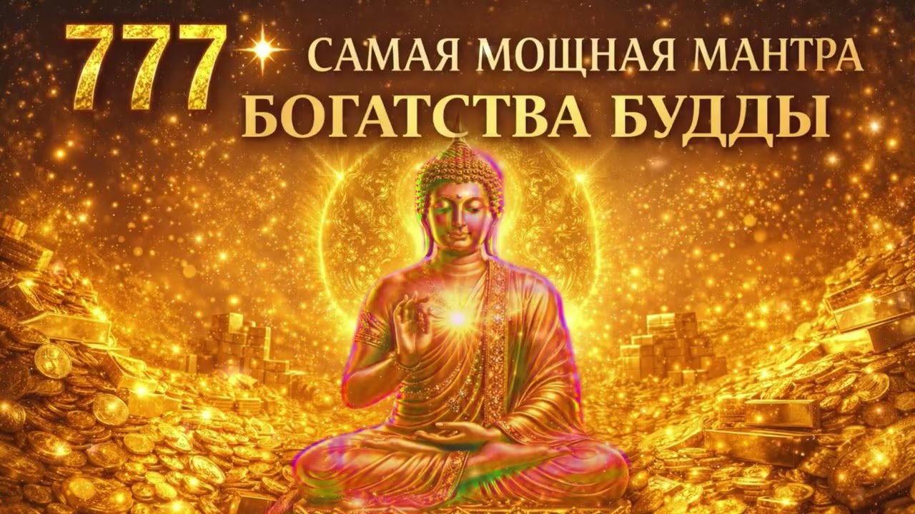 777 ✨ САМАЯ МОЩНАЯ МАНТРА БОГАТСТВА БУДДЫ — ВКЛЮЧИ И ДЕНЕЖНЫЙ КАНАЛ ОТКРОЕТСЯ
