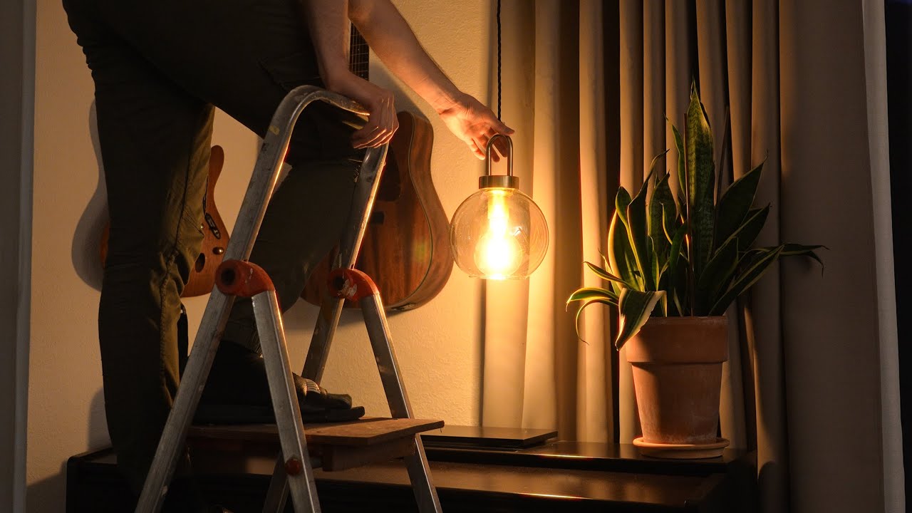 How to build a cozy warm lamp | DIY | MichaelInDev