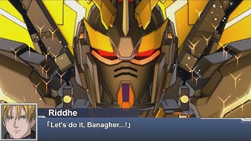 [ENG Sub]Super Robot Wars DD - Banshee Norn(SSR2) Attacks | スパロボDD - バンシィ・ノルン 全武装