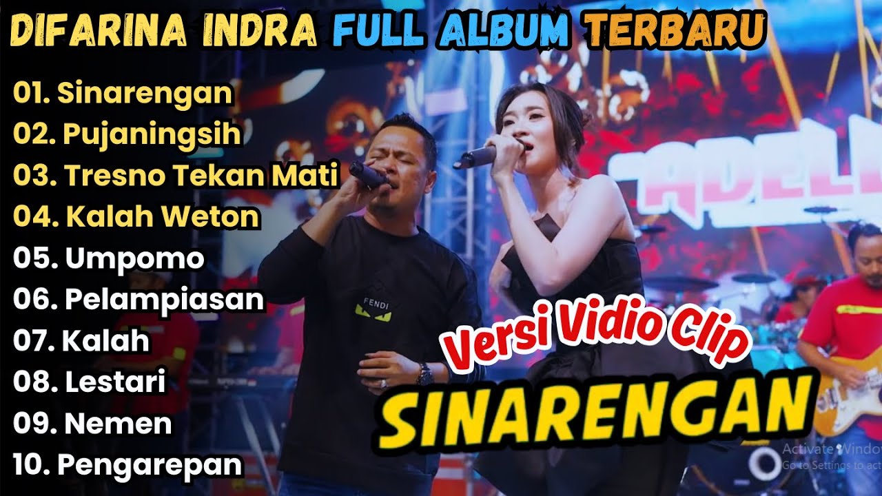 DIFARINA INDRA - SINARENGAN - PUJANINGSIH - ADELLA FULL ALBUM TERBARU 2025 || TRESNO TEKAN MATI