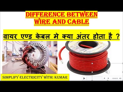 What's the Difference Between Wire and Cable?