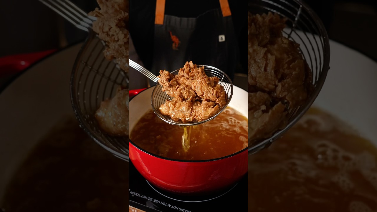 Dave’s Style Hot Chicken Tenders (Crispy Fried Chicken Method) 🍗🔥