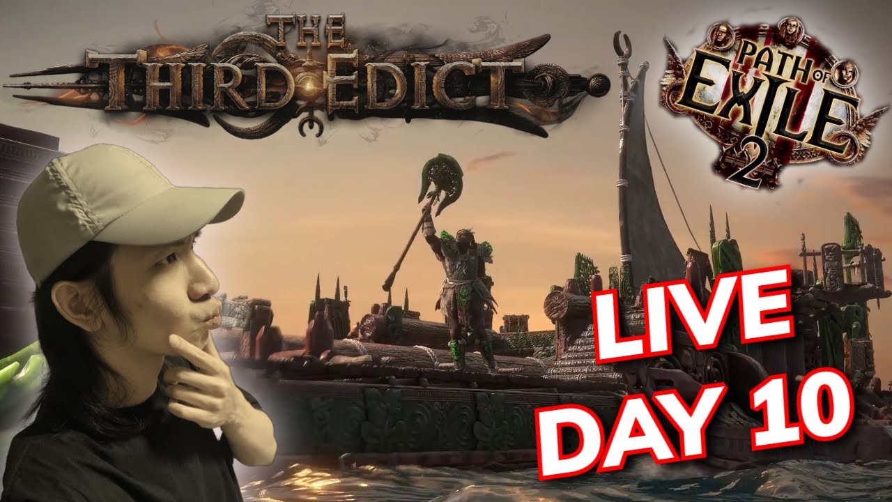 SSF RIZZGOD 0.3 Hollow Palm Day10 - Path of Exile 2 [LIVE] - YouTube