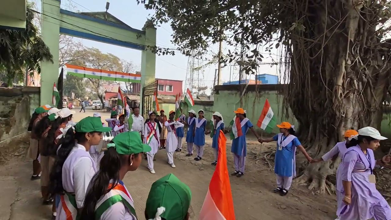 Maa Subhadra Girls High School Marching Republic day #marchingband #school #dance #viral #popular 