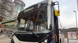 Journey onboard Stagecoach South 26305 SN69 ZJY on Route 7 to Chineham