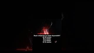 Beyin oksijensiz ne kadar dayanabilir? #beyin #beyintesti #bilgiiçeriği #ilginçbilgi #bilim