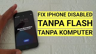 Cara Mengatasi Iphone dinonaktifkan tanpa komputer screenshot 2