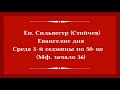 Еп. Сильвестр (Стойчев). Евангелие дня. Среда 3-й седмицы по 50-це (Мф. зачало 36)