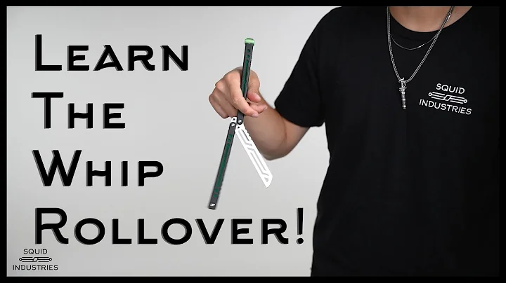 How to do the Whip Rollover | Beginner Balisong / Butterfly Knife Tutorial