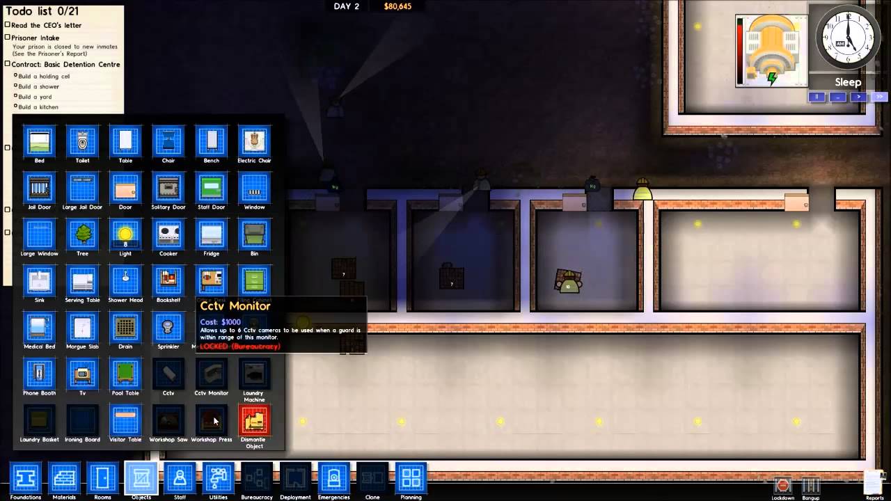 [ASRM] Prison Architect 01 - chewing gum - whispering