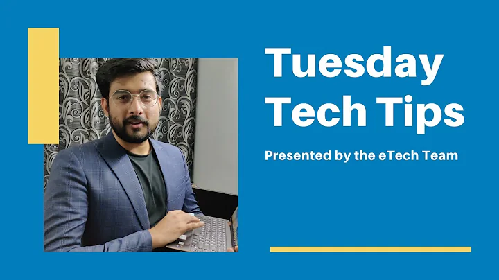 Tuesday Tech Tip #3 | Wifi Connection