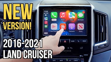 2016-2021 Toyota Land Cruiser | Wireless Apple CarPlay & Android Auto Adapter