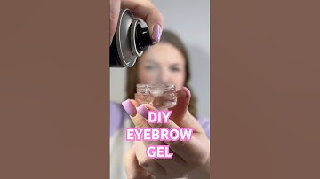 DIY eyebrow gel 🤌🏻 Subscribe to see more DIY videos. #beautyhacks #diy #makeuphacks #diycosmetics