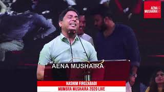 HASHIM FIROZABADI MUMBRA MUSHAIRA LIVE 2020