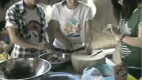 Nấu ăn tại mái ấm Hoa Hồng, Củ Chi ngày chủ nhật 19/08/2012