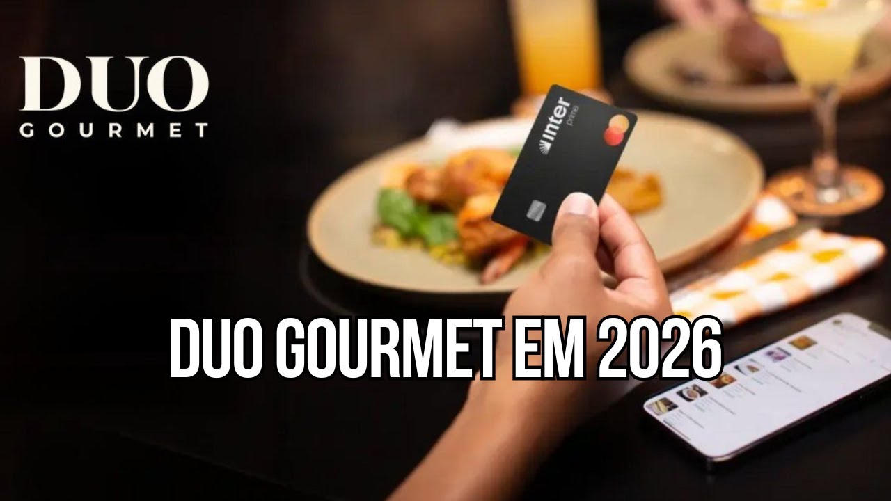 DUO GOURMET ainda vale a pena em 2026? Cartão black INTER PRIME incluso!!