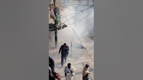 Police Shalling on PTI NA 72 RO office I DR.Muhammad Farhan Khan Abbasi