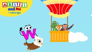 Learn Letter W! | The Alphabet with Akili | Cartoons for Preschoolers