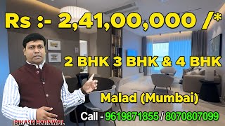 Nearby Metro Station 2 BHK, 3 BHK \& 4 BHK Luxury Flats in Mumbai, Malad West
