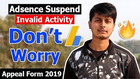 My Adsence Account Disabled Due to Invalid Click Activity | Monetization Disabled