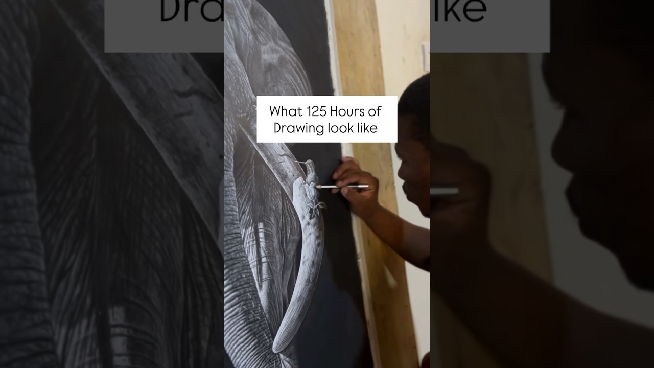 Drawing an Elephant? #art #animalart #drawing #artandcraft #mrbeast #painting #artdrawing #wildlife