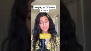 Singing as Different Colors (Indian Summer Edition)
