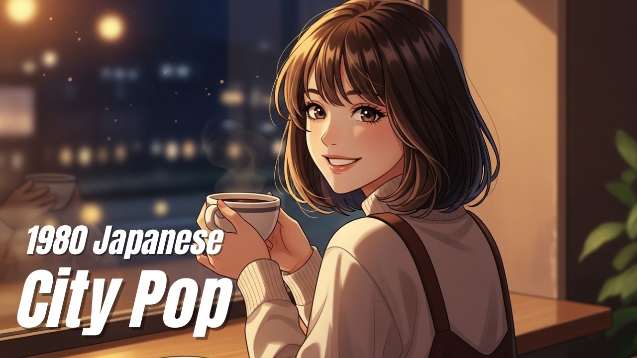 【80's シティポップ】恋と深夜カフェのJAZZシティポップ Vol.1 -作業用BGM- | 深夜にひとりで恋心を整理する夜 | City Pop Jazz Playlist