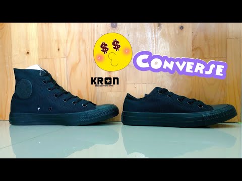 CONVERSE ALL STAR CTAS SEASONAL MONO BLACK ราคา 1,850-1,950 F.KRON CONVERSE VANS