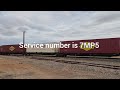 7MP5 pacific national fright train 