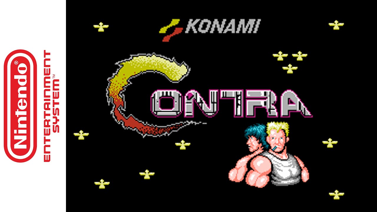 NES Contra 1988 Longplay 2 Players