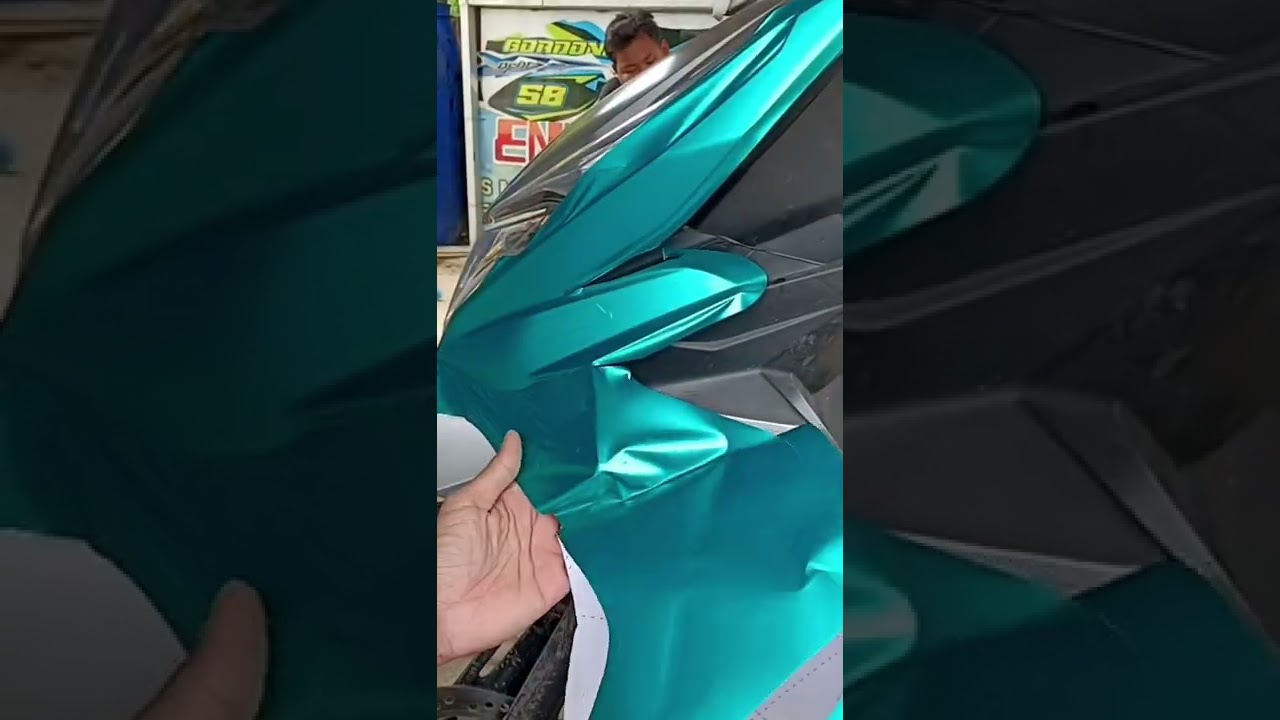 Skotlet motor beat street hijau metalik matte ||METALLIC