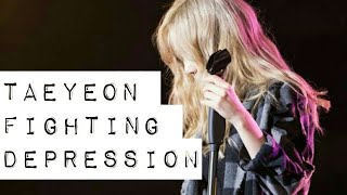 SNSD Taeyeon fighting depression moments