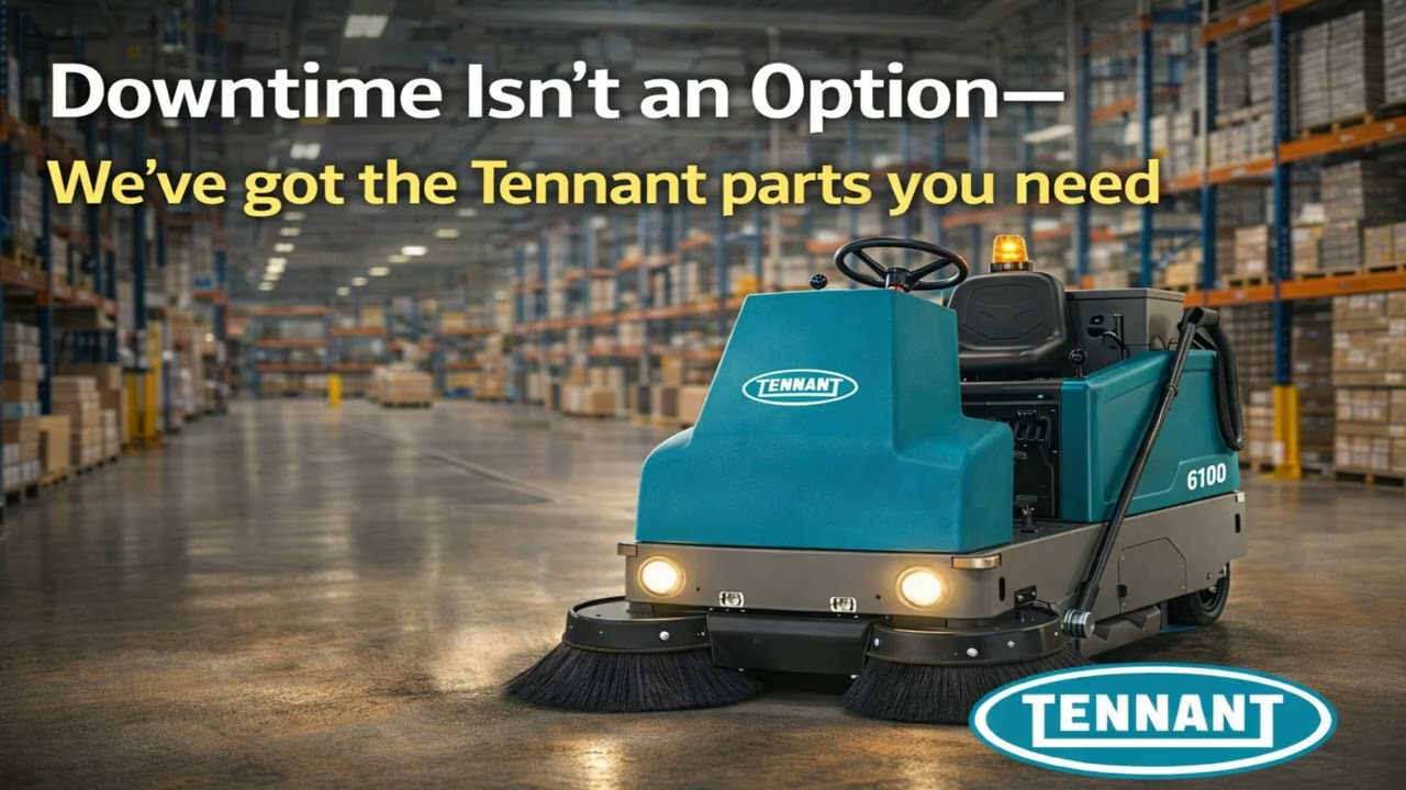 Tennant Parts | Floor Scrubber & Sweeper Parts Fast Shipping