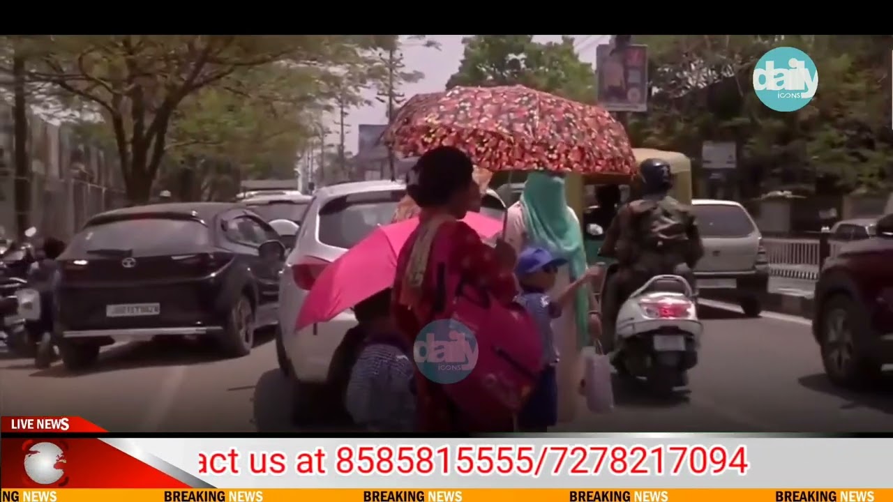 The heat has returned to Bengal, with temperatures rising by up to 5 degrees.