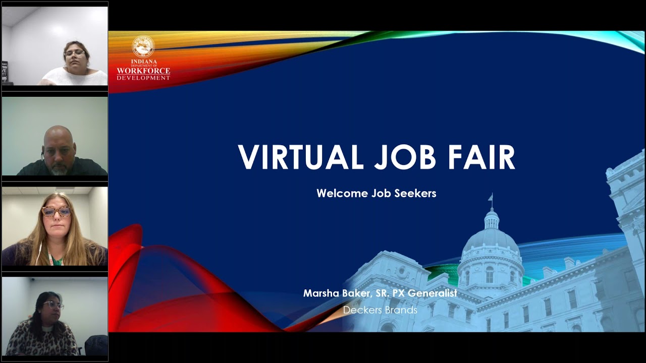 Virtual Job Fair Hendricks and counties (Five employers) 923