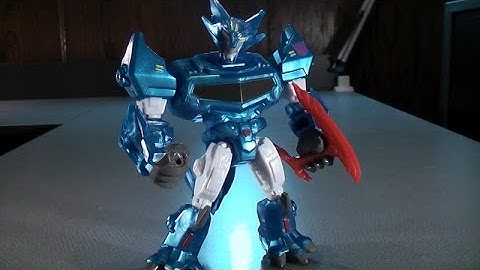 TRANSFORMERS ROBOTS IN DISGUISE HERO MASHER STEELJAW VIDEO TOY REVIEW