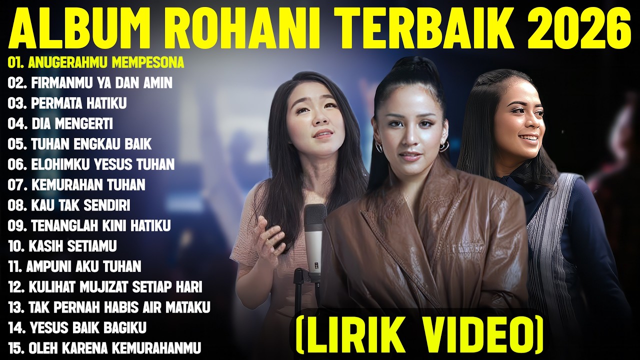 Lagu Rohani Angel Pieter & Maria Shandi & Gaby Bettay Terbaru 2026 (Lirik Video) Menyejukkan Hati