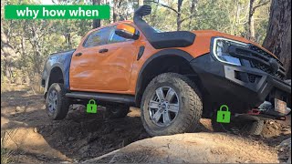 How axle difflocks work, why you (dont) need front or rear, and when to use.