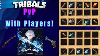 PvP With Players! ( Gameplay ) - Tribals.io Survival