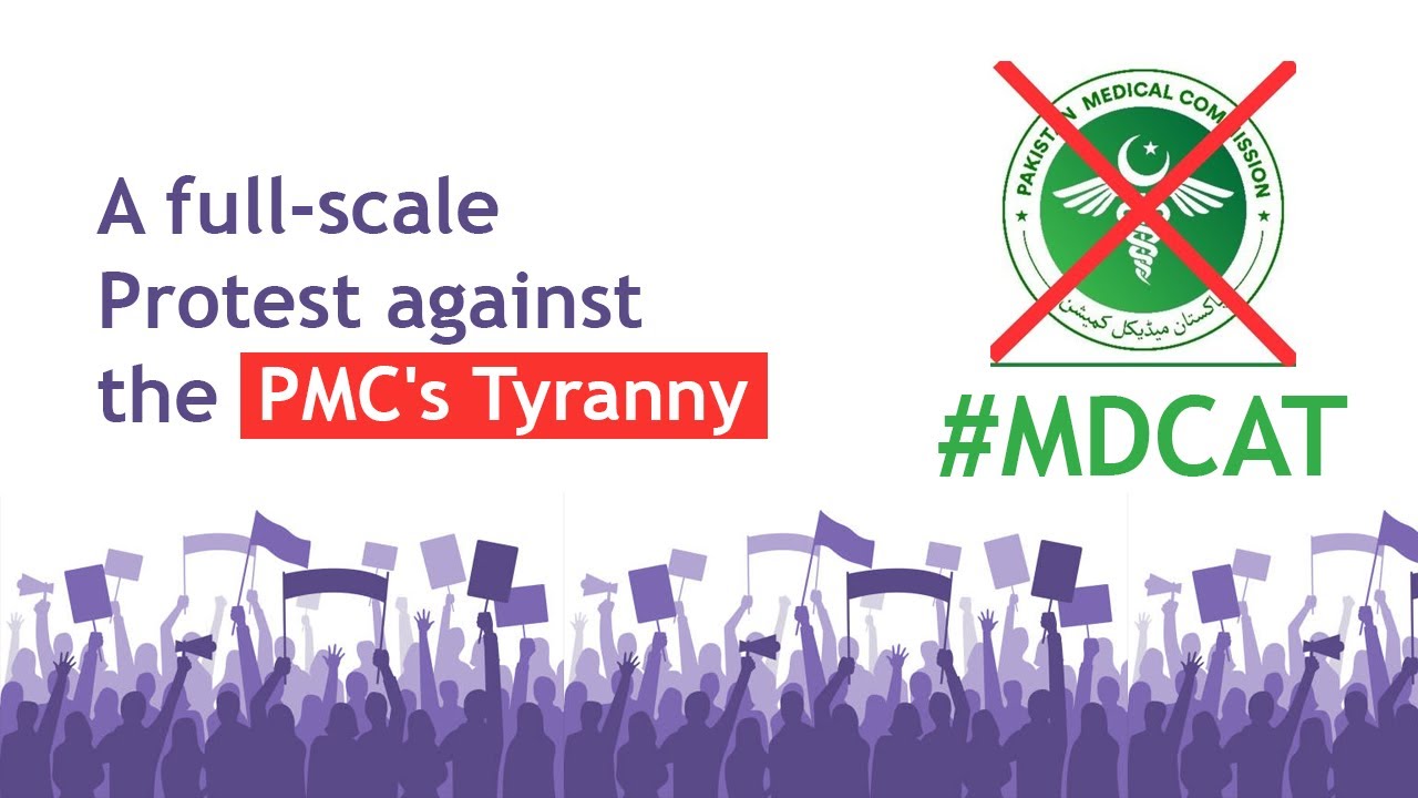 Students Protest against PMC | Shifted to D-Chowk Islamabad | 